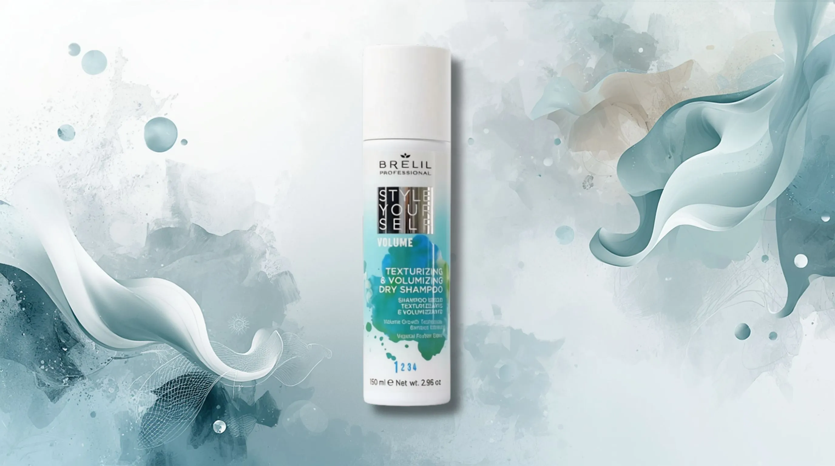 Șampon uscat Brelil Style Yourself Volume Texturizing & Volumizing Dry Shampoo pentru texturare, volum de la rădăcină și absorbția sebumului. 